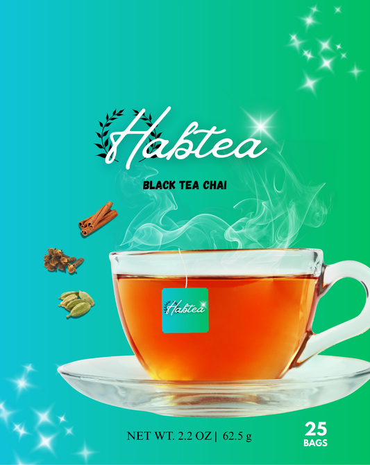 Black Tea Chai 25 Tea Bags